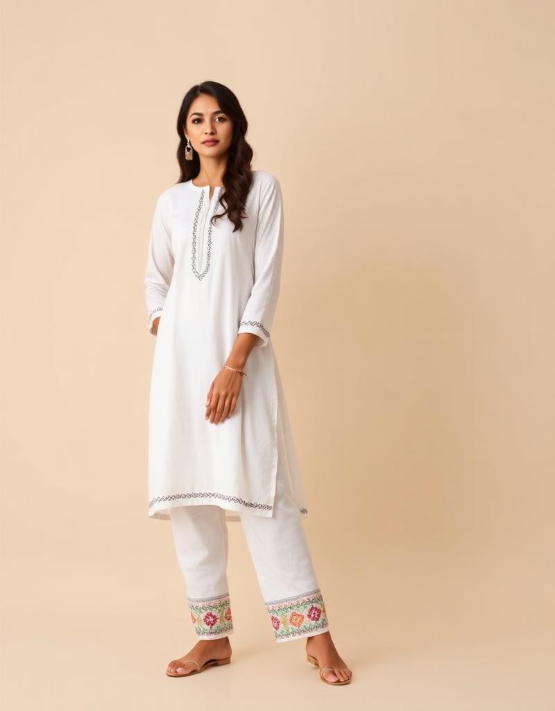 Floral Kurta Set